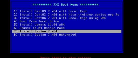 Ubuntu/DebianRHEL/CentOS 7PXE