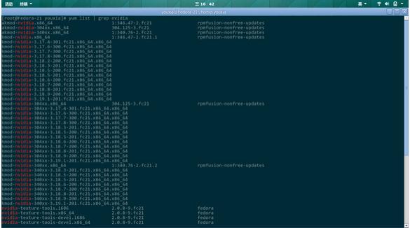 Fedora 21װNvidiaԼʧܺĲȷ