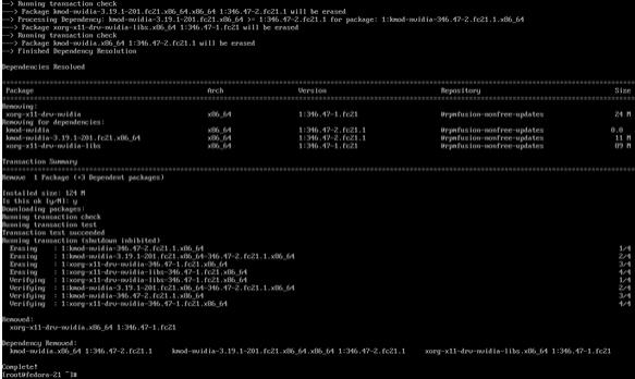 Fedora 21װNvidiaԼʧܺĲȷ