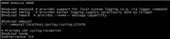 CentOS 6.5Rsyslog+LogAnalyzer+MySQL־