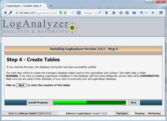 CentOS 6.5Rsyslog+LogAnalyzer+MySQL־