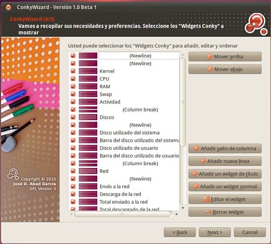 Ubuntu°װ򵥵ConkyùConkyWizard