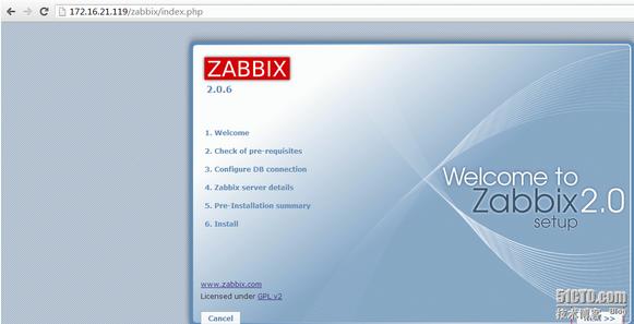 CentOS 6.4´Zabbix2.0.6