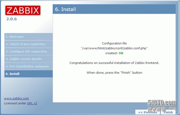 CentOS 6.4´Zabbix2.0.6