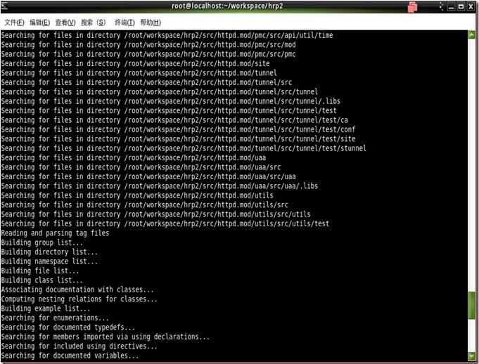 Linux下Doxygen的安装和使用