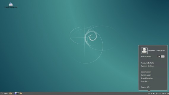 Debian 8 Jessie Cinnamon Live CDͼ
