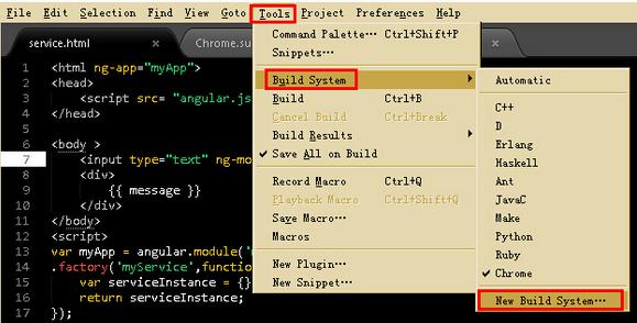 Sublime Text-在浏览器打开当前文件