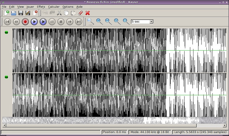Linux下优秀的音频编辑软件