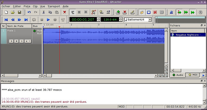 Linux下优秀的音频编辑软件
