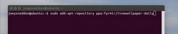 动态壁纸给Linux发行版添加活力背景