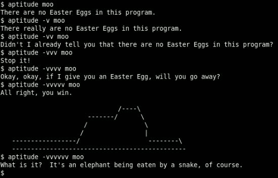 十个非常有趣的Linux彩蛋