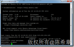 在Linux中运行Nancy应用程序