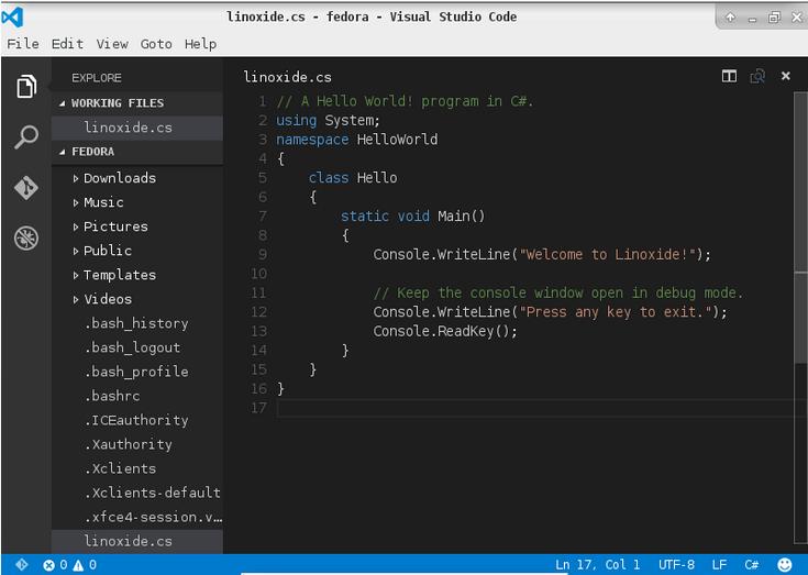 LinuxаװVisual Studio Code