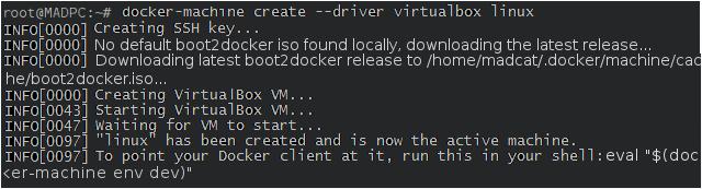 VirtualBoxʹDocker Machine