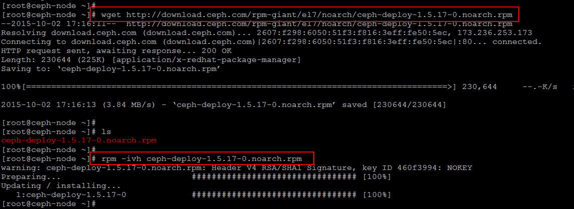 如何在CentOS 7.0上配置Ceph存储