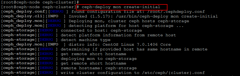 如何在CentOS 7.0上配置Ceph存储
