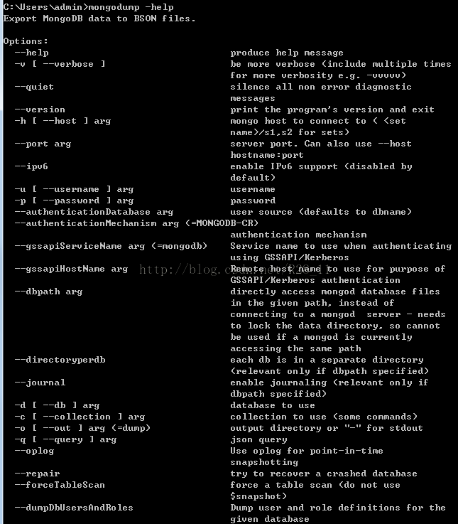 mongodb数据库备份好删除