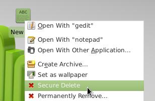 Linux Mint Xfceȫɾļ(secure-delete)