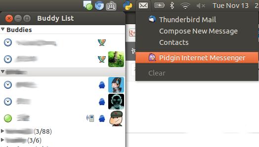 Ubuntu 12.10Pidginpidgin-lwqq¼QQ