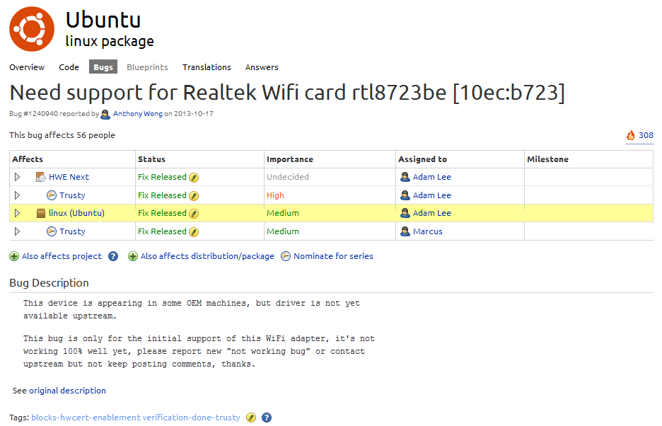 Linux Realtek RTL8723BE驱动掉线重连不上问题解决