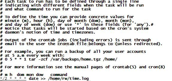 解决“/tmp/crontab bad minute”问题