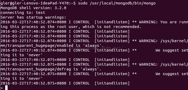 Ubuntu߰װMongoDB̳