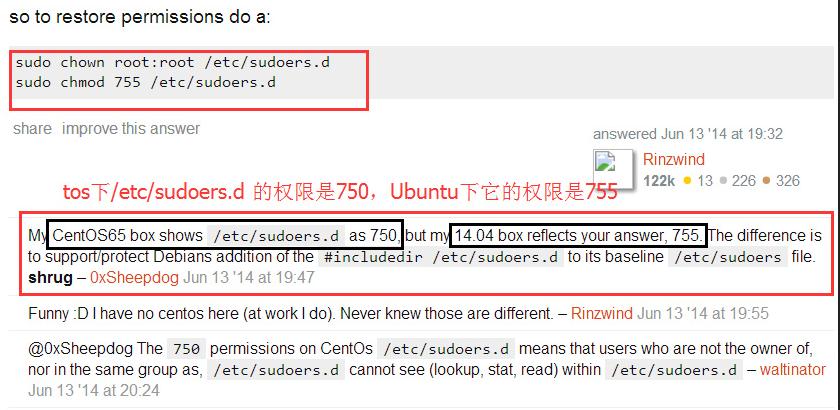 Ubuntusudo:sudo /etc/sudoers is world writable