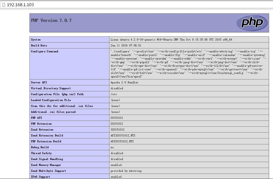 Ubuntu°װphp7޷Apache