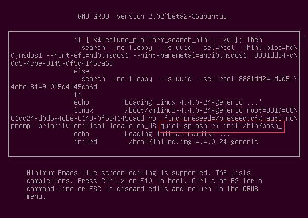 ubuntu 16.04rootĴ