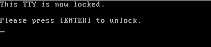 vlock–一个锁定Linux用户虚拟控制台或终端的好方法