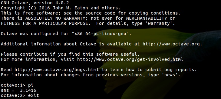 Ubuntu 16.04安装Octave