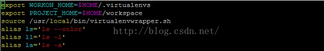 putty等终端远程登入Ubuntu 'ls'命令没有颜色的解决方法