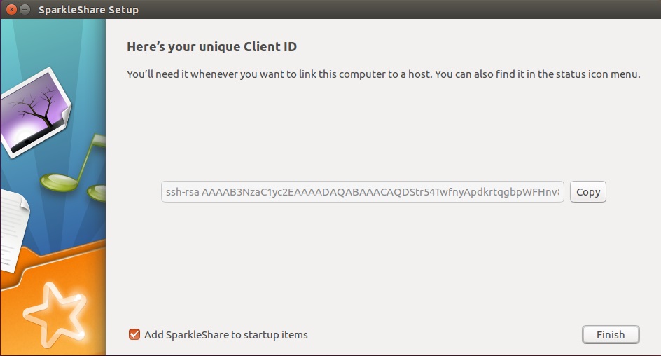 Ubuntu安装使用SparkleShare