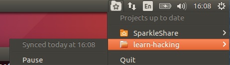 Ubuntu安装使用SparkleShare