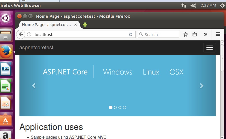 ubuntu16.4下用jexus部署asp.net core rtm