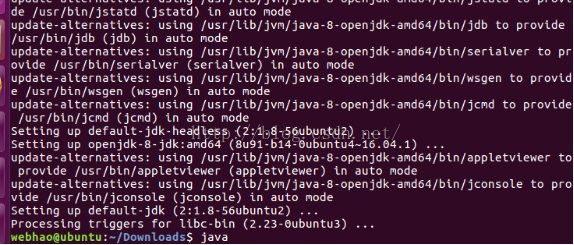 在ubuntu中配置java环境并运行java程序