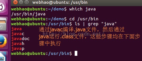 在ubuntu中配置java环境并运行java程序