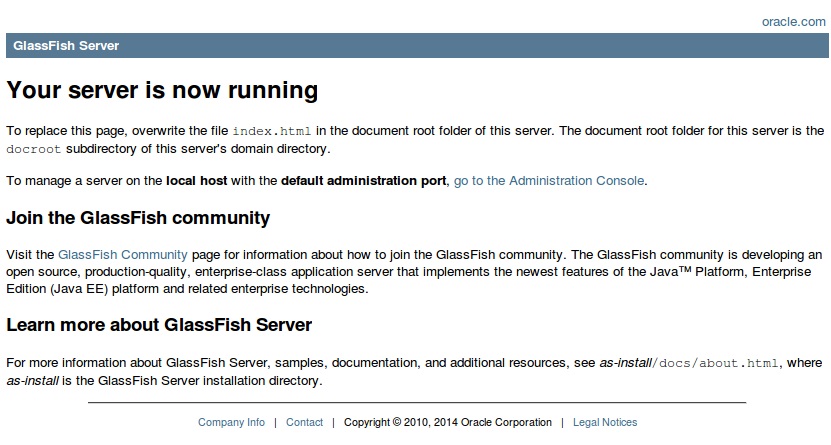Ubuntu 16.04安装GlassFish