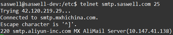 禅道发信失败:SMTP错误:无法连接到SMTP主机