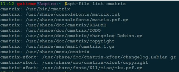 Ubuntu使用apt-file解决库或者文件缺失依赖