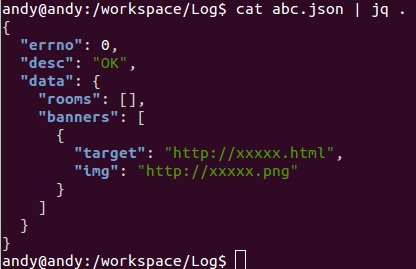 Linux Shell格式化Json