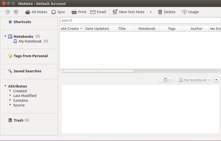 Ubuntu 16.04װNixnote 2