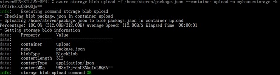 Linux上使用Azure CLI来管理Azure