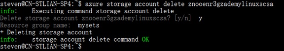 Linux上使用Azure CLI来管理Azure