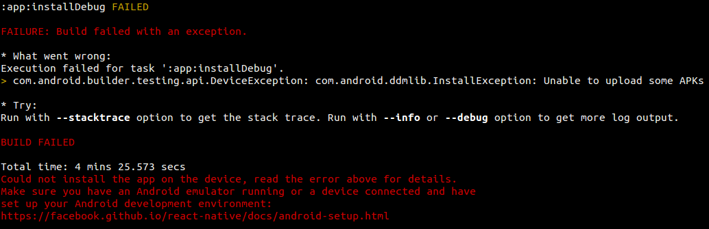 ubuntu下折腾ReactNative