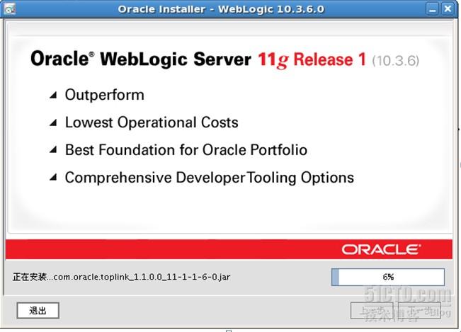 Weblogic 10.3.6在RHEL5.4下安装