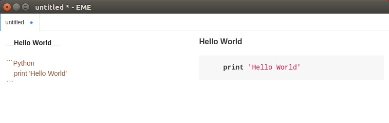Ubuntu安装EME Markdown编辑器