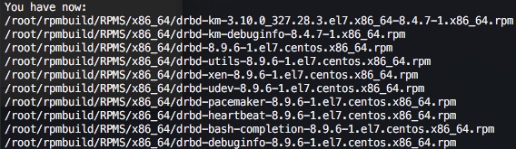 CentOS安装配置DRBD