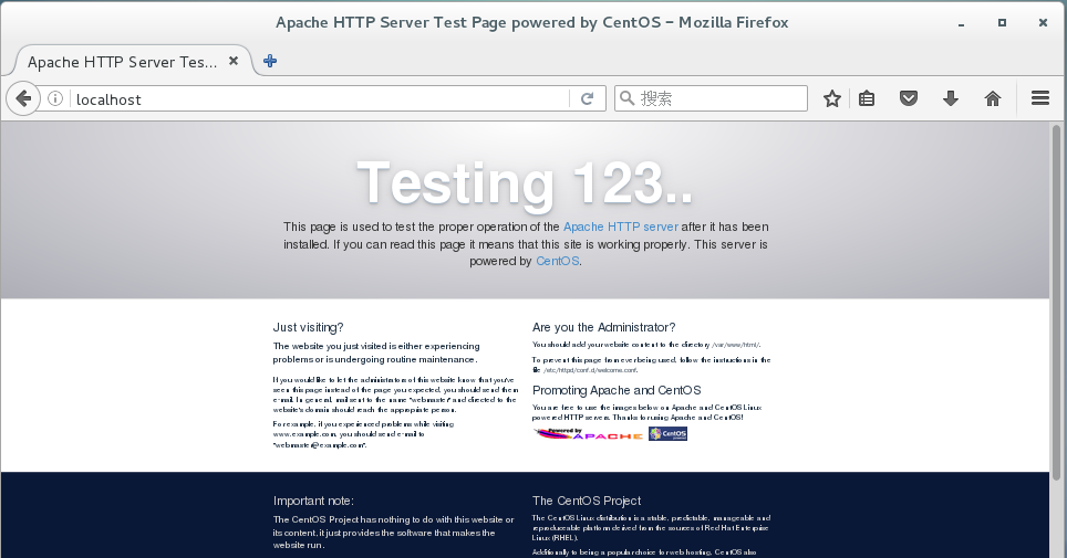 安装apache出现-bash: /etc/init.d/httpd: 没有那个文件或目录