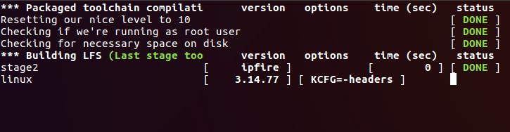 Ubuntu 16.04编译IPFire